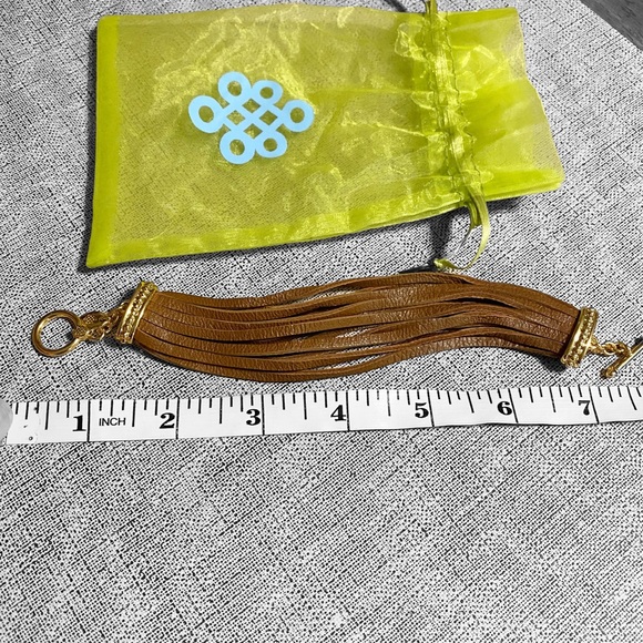 COPY - LULU AVENUE FAUX LEATHER BRACELET NWOT - Picture 3 of 3